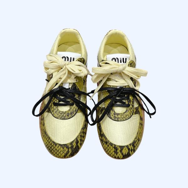 [ Miu Miu ] 미우미우 스니커즈
