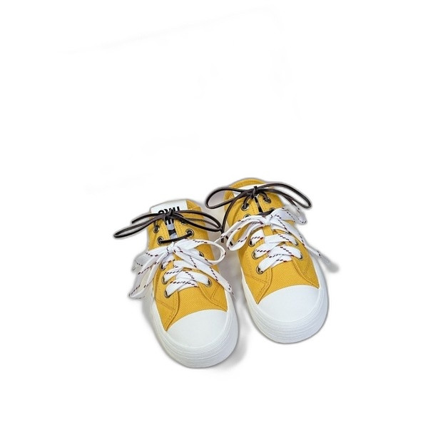 [ Miu Miu ] 미우미우 캔버스 스니커즈 뮬