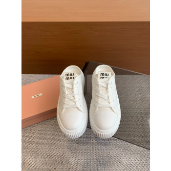 [ 미우미우 ] 플랫폼 스니커즈 뮬