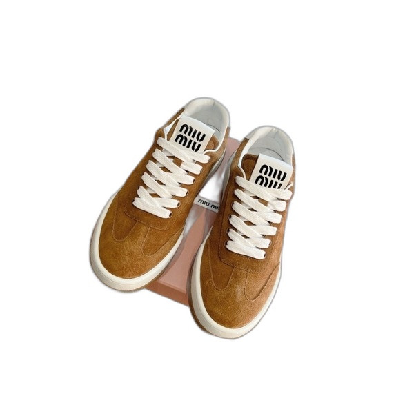 [ Miu Miu ] 미우미우 스웨이드 스니커즈