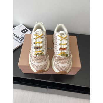 [ Miu Miu ] 미우미우 테크니컬 패브릭 스니커즈