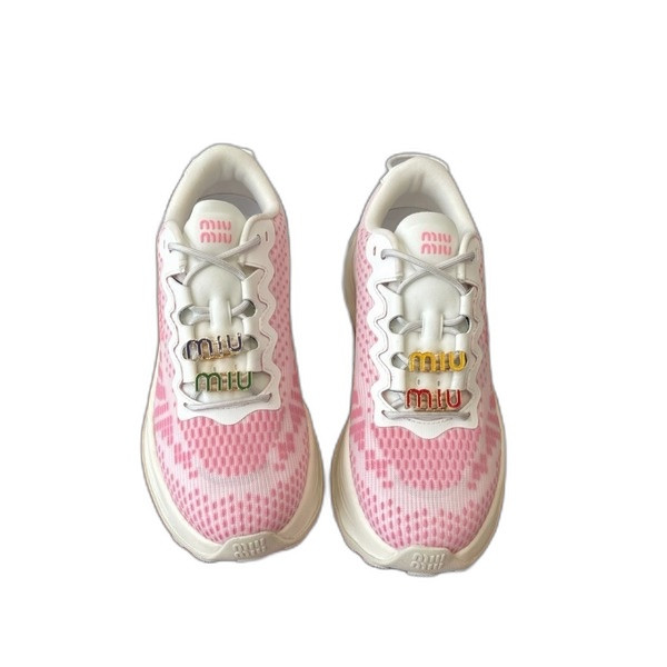 [ Miu Miu ] 미우미우 테크니컬 패브릭 스니커즈