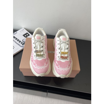 [ Miu Miu ] 미우미우 테크니컬 패브릭 스니커즈