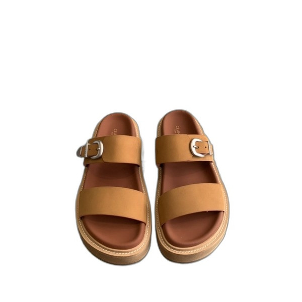 [ 셀린느 ] 벨트 버클 스트랩 샌들 슬리퍼