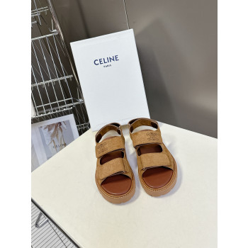 [ Celine ] 셀린느 벨크로 샌들