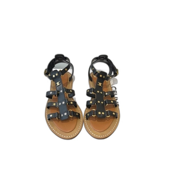 [ Celine ] 셀린느 티피 슬라이드 샌들