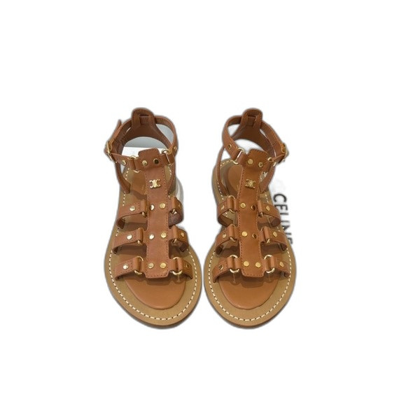 [ Celine ] 셀린느 티피 슬라이드 샌들