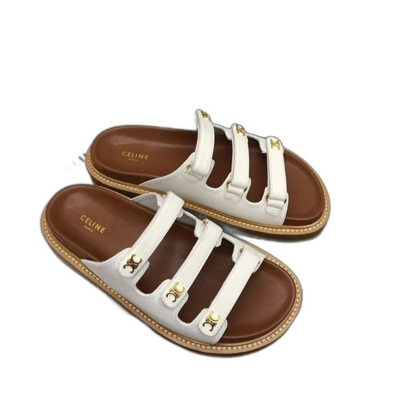 [ Celine ] 셀린느 티피 슬라이드 샌들