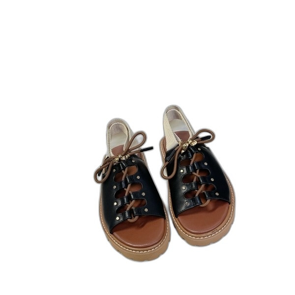 [ Celine ] 셀린느 빌리 청키 샌들