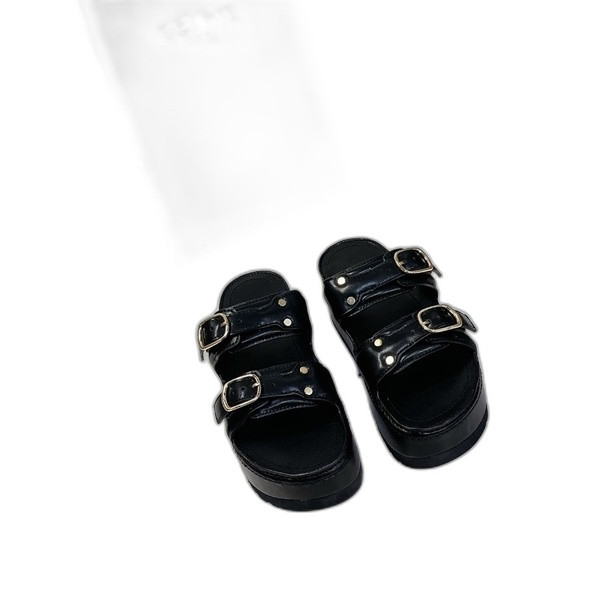 [ Celine ] 셀린느 폴리 웨지 뮬