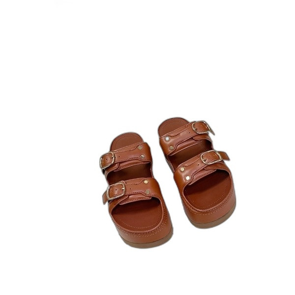 [ Celine ] 셀린느 폴리 웨지 뮬