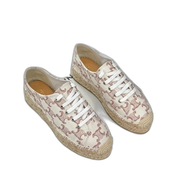 [ Celine ] 셀린느 레 에스파드리유 레이스업 캔버스