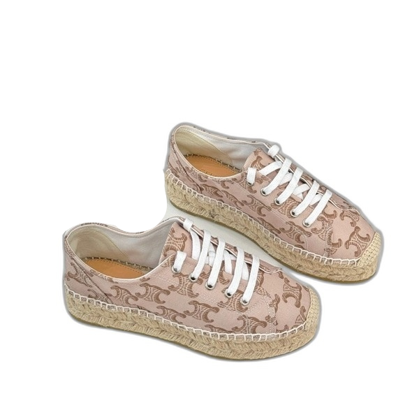 [ Celine ] 셀린느 레 에스파드리유 레이스업 캔버스