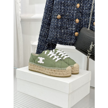 [ Celine ] 셀린느 레 에스파드리유 레이스업 캔버스