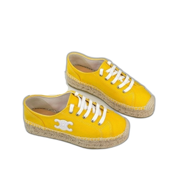 [ Celine ] 셀린느 레 에스파드리유 레이스업 캔버스