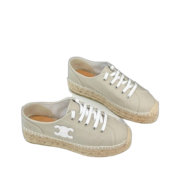 [ Celine ] 셀린느 레 에스파드리유 레이스업 캔버스