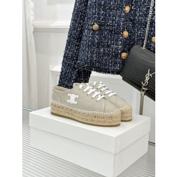 [ Celine ] 셀린느 레 에스파드리유 레이스업 캔버스