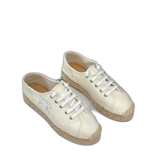 [ Celine ] 셀린느 레 에스파드리유 레이스업 캔버스