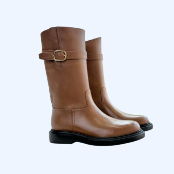 [ Celine ] 셀린느 버클 라이더 부츠