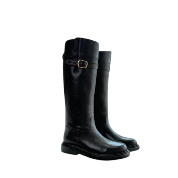 [ Celine ] 셀린느 버클 라이더 부츠