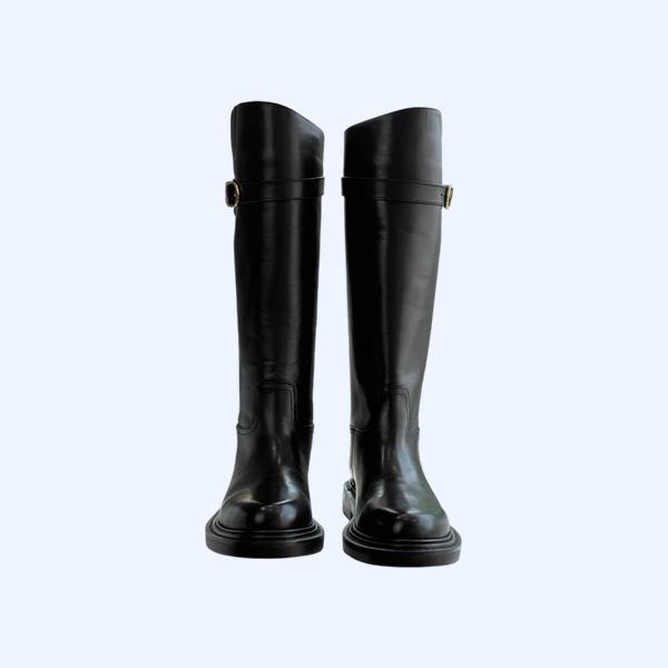 [ Celine ] 셀린느 버클 라이더 부츠