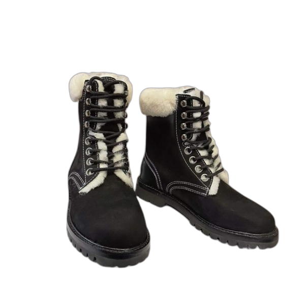 [Celine] 셀린느 커트 레이스업 미드 부츠