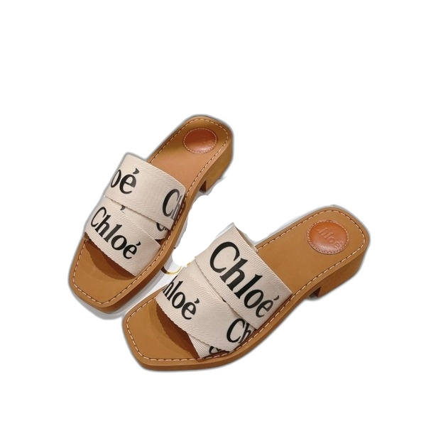 [ Chloe ] 끌로에 우디 힐 뮬