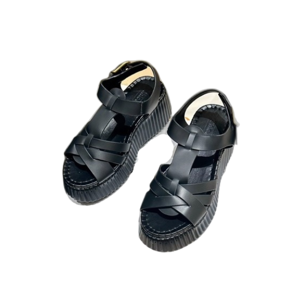 [ Chloe ] 끌로에 나마 웨지 샌들