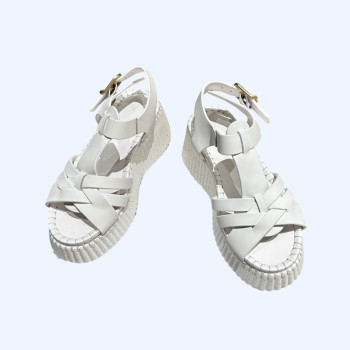 [ Chloe ] 끌로에 나마 웨지 샌들