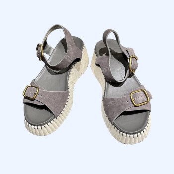 [ Chloe ] 끌로에 나마 웨지 샌들