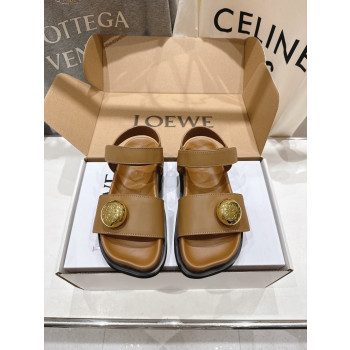[ Loewe ] 로에베 페블 퍼스벳 샌들