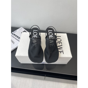 [ Loewe ] 로에베 페탈 슬링백 힐 샌들