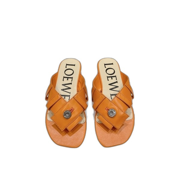 [ Loewe ] 로에베 토이 Panta 토 포스트 샌들