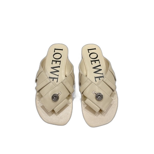 [ Loewe ] 로에베 토이 Panta 토 포스트 샌들