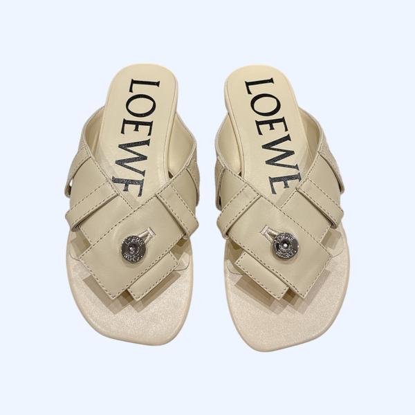 [ Loewe ] 로에베 토이 Panta 토 포스트 샌들
