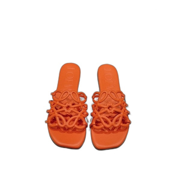 [ 로에베 ] 25ss 아나그램 레더 슬라이드