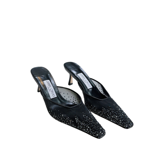 [ Jimmy Choo ] 지미추 비비 뮬 힐