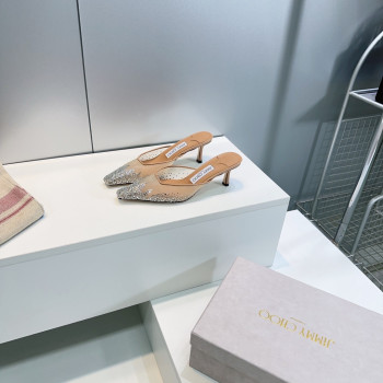 [ Jimmy Choo ] 지미추 비비 뮬 힐