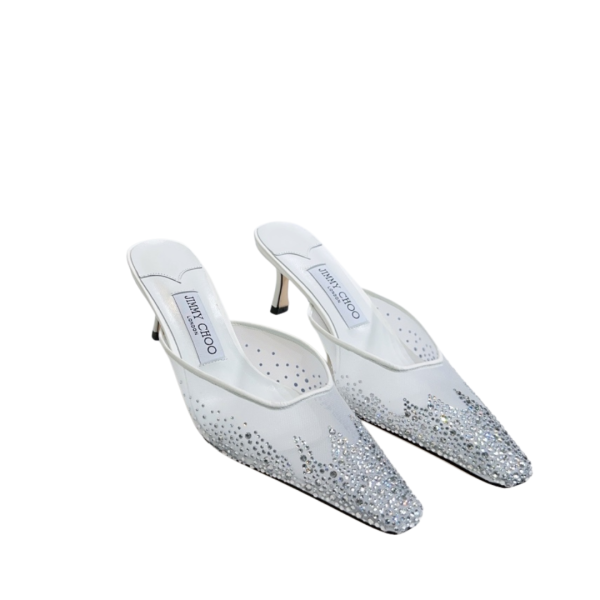 [ Jimmy Choo ] 지미추 비비 뮬 힐