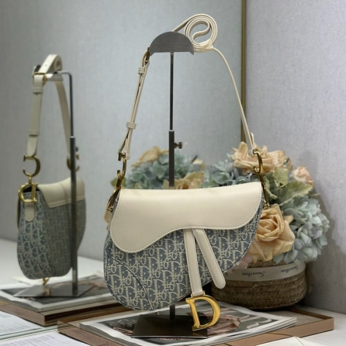 [ Dior ] 디올 Saddle 미디엄 백