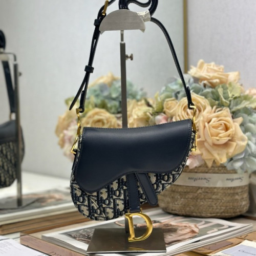 [ Dior ] 디올 Saddle 백 미니