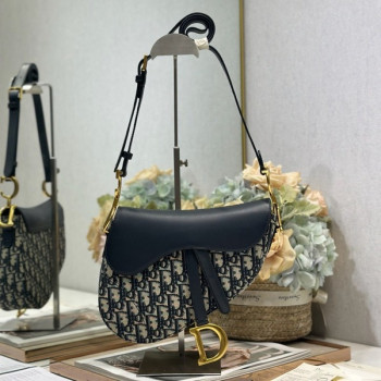[ Dior ] 디올 Saddle 백 미디엄