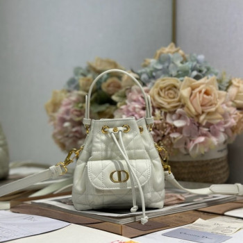[ Dior ] 디올 Caro 미니 버킷백