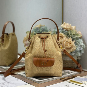 [ Dior ] 디올 Caro 스몰 버킷백