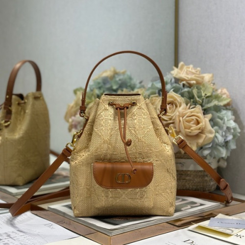 [ Dior ] 디올 Caro 스몰 버킷백