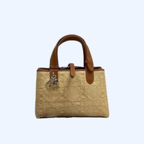 [ Dior ] 디올 Toujours 라피아 백 스몰