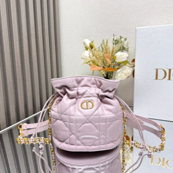 [ Dior ] 디올 Miss Caro 드로우스트링 미니 버킷백