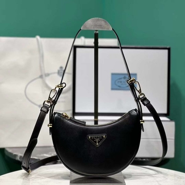 [Prada] 프라다 아르케 가죽 숄더백 미니