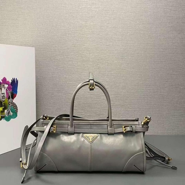 [Prada] 프라다 미디엄 가죽 핸드백