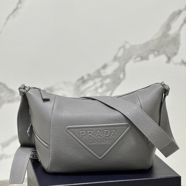[ Prada ] 프라다 레더 로고 숄더 크로스백